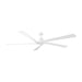 Visual Comfort Fan Canada - 84" Ceiling Fan - Aspen 84 - Matte White- Union Lighting Luminaires Decor