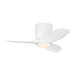 Generation Lighting Canada - 32"Ceiling Fan - Titus 32 Hugger LED - Matte White- Union Lighting Luminaires Decor