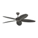 Generation Lighting Canada - 60"Ceiling Fan - Cruise Outdoor 60 - Bronze- Union Lighting Luminaires Decor