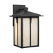 Generation Lighting Canada - One Light Outdoor Wall Lantern - Tomek - Black- Union Lighting Luminaires Decor