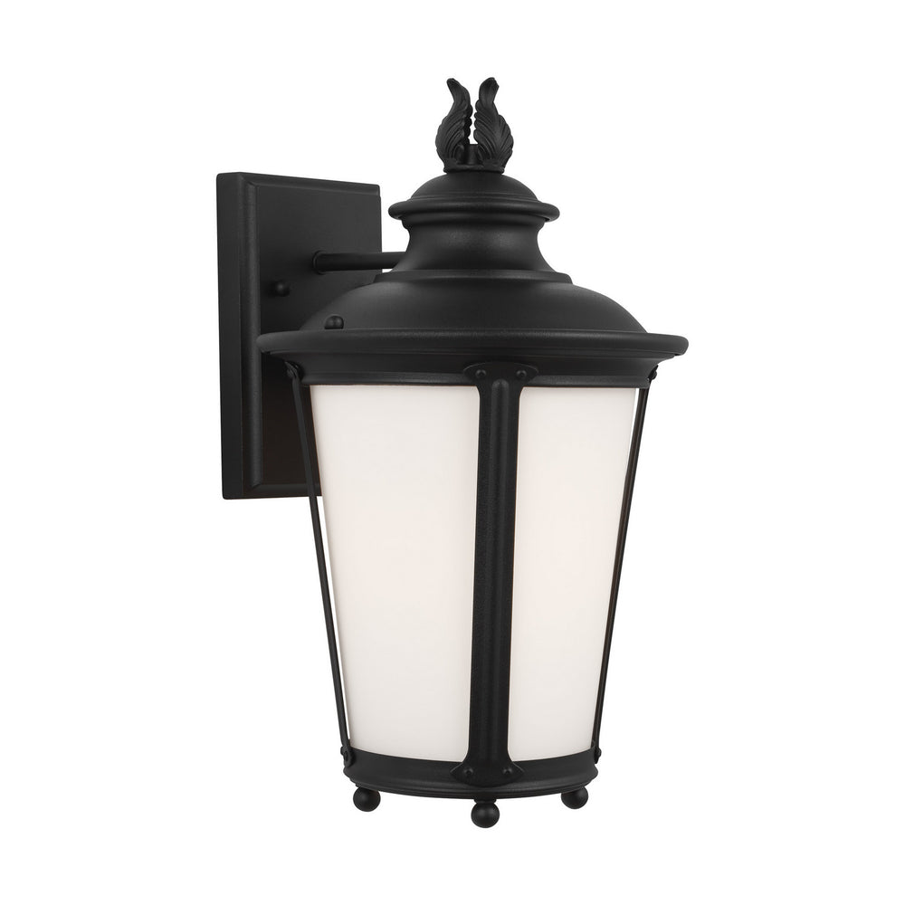 Generation Lighting Canada - One Light Outdoor Wall Lantern - Cape May - Black- Union Lighting Luminaires Decor