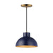 Maxim - One Light Pendant - Rockport - Green / Natural Aged Brass- Union Lighting Luminaires Decor