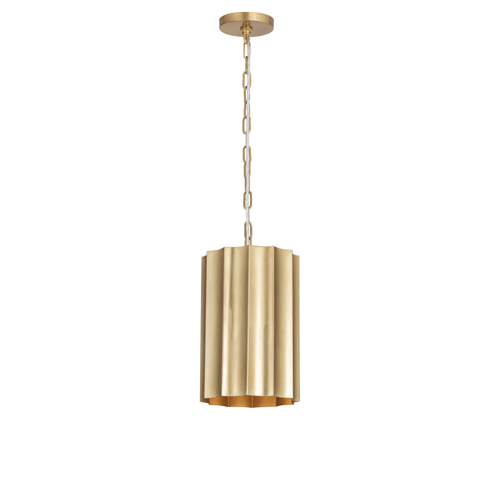 Maxim - One Light Mini Pendant - Allegra - Weathered Brass- Union Lighting Luminaires Decor
