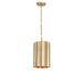 Maxim - One Light Mini Pendant - Allegra - Weathered Brass- Union Lighting Luminaires Decor