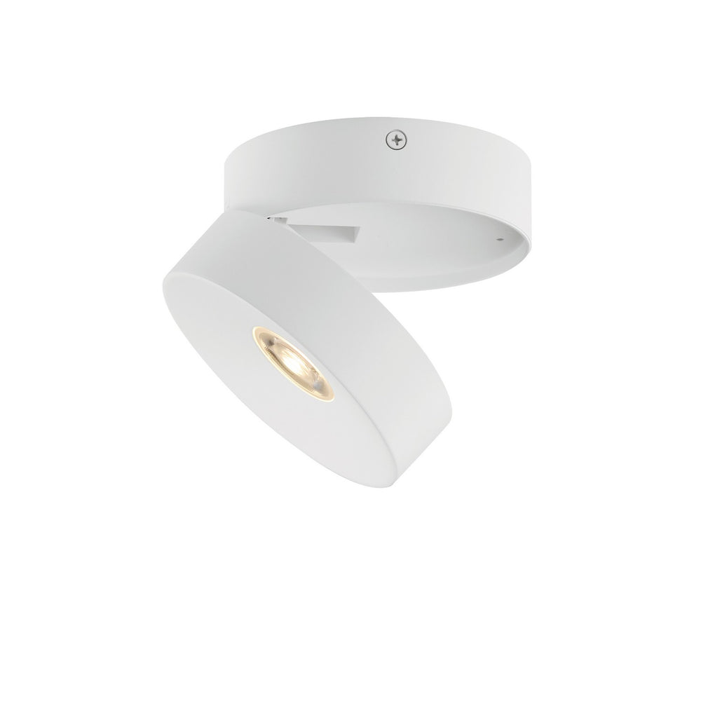 Maxim - LED Flush Mount - Swinger - White- Union Lighting Luminaires Decor