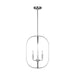Generation Lighting Canada - Four Light Chandelier - Loretto - Brushed Nickel- Union Lighting Luminaires Decor