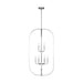 Generation Lighting Canada - Nine Light Chandelier - Loretto - Brushed Nickel- Union Lighting Luminaires Decor