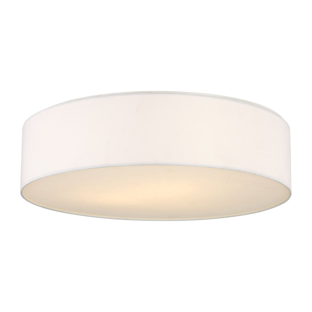 Generation Lighting Canada - Flush Mount - Larson - Matte White- Union Lighting Luminaires Decor