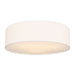 Generation Lighting Canada - Flush Mount - Larson - Matte White- Union Lighting Luminaires Decor
