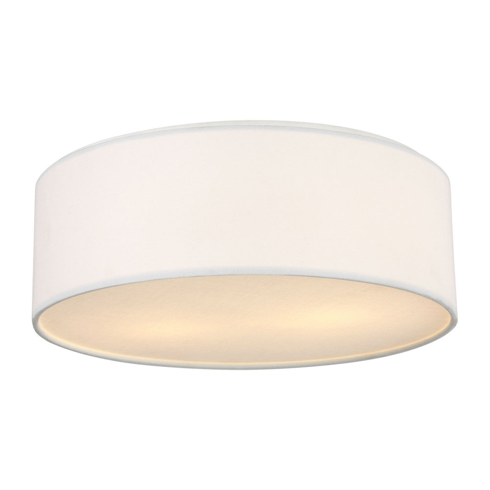 Generation Lighting Canada - Flush Mount - Larson - Matte White- Union Lighting Luminaires Decor
