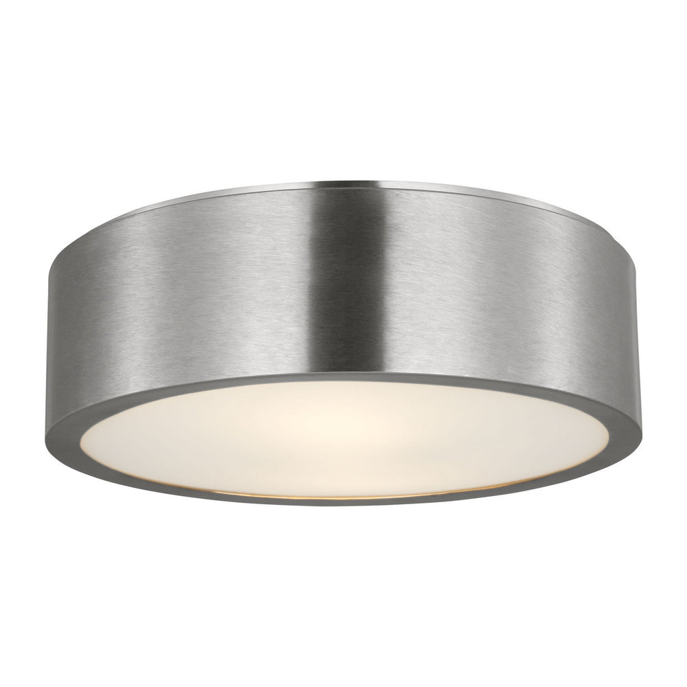 Generation Lighting Canada - Flush Mount - Albee - Brushed Nickel- Union Lighting Luminaires Decor