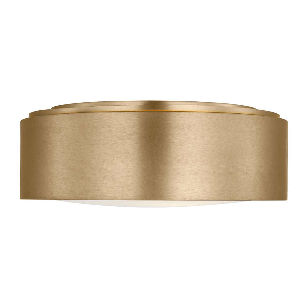 Generation Lighting Canada - Flush Mount - Albee - Satin Brass- Union Lighting Luminaires Decor