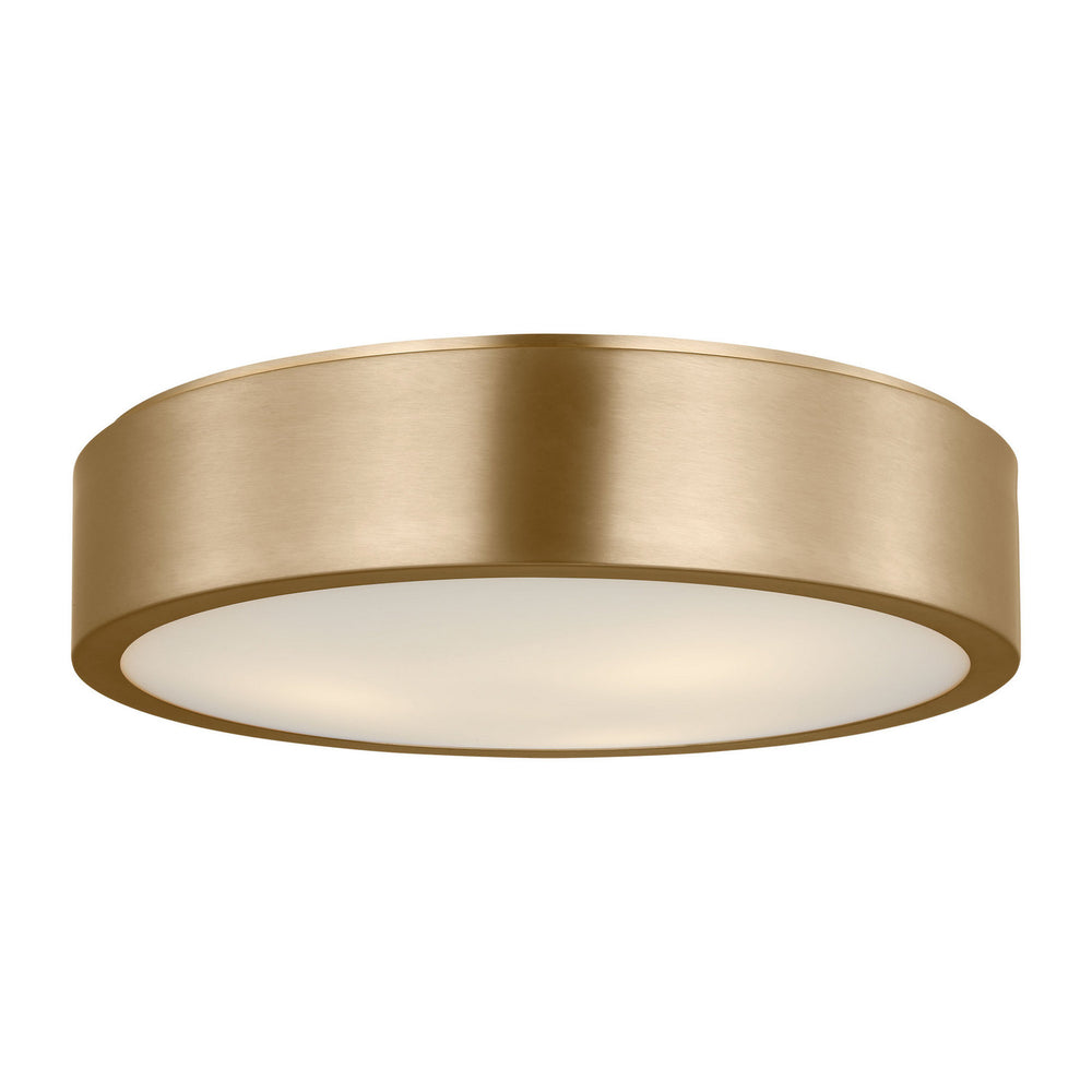 Generation Lighting Canada - Flush Mount - Albee - Satin Brass- Union Lighting Luminaires Decor