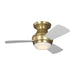 Visual Comfort Fan Canada - 32" Ceiling Fan - Ikon 32 Hugger LED - Burnished Brass- Union Lighting Luminaires Decor