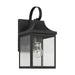 Generation Lighting Canada - One Light Lantern - Saybrook - Textured Black- Union Lighting Luminaires Decor