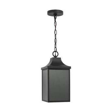 Generation Lighting Canada - One Light Pendant - Saybrook - Textured Black- Union Lighting Luminaires Decor