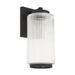 Generation Lighting Canada - One Light Outdoor Wall Lantern - Ronde - Textured Black- Union Lighting Luminaires Decor