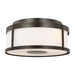 Generation Lighting Canada - Flush Mount - Luning - Antique Bronze- Union Lighting Luminaires Decor