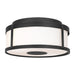 Generation Lighting Canada - Flush Mount - Luning - Textured Black- Union Lighting Luminaires Decor