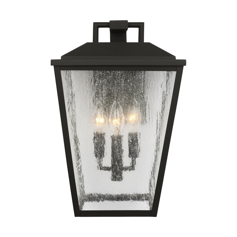 Visual Comfort Studio Canada - Three Light Wall Lantern - Kennewick - Textured Black- Union Lighting Luminaires Decor