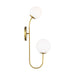 Visual Comfort Studio Canada - LED Wall Sconce - Noemie - Burnished Brass- Union Lighting Luminaires Decor