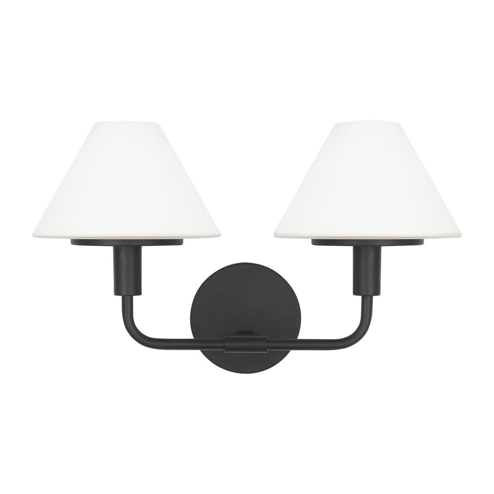 Generation Lighting Canada - Wall Sconce - Mendota - Midnight Black- Union Lighting Luminaires Decor
