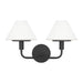 Generation Lighting Canada - Wall Sconce - Mendota - Midnight Black- Union Lighting Luminaires Decor