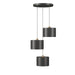 Accord Lighting - Three Light Pendant - Element - Organic Grey- Union Lighting Luminaires Decor
