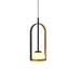 Accord Lighting - One Light Pendant - Strap - Teak- Union Lighting Luminaires Decor