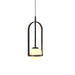 Accord Lighting - One Light Pendant - Strap - American Walnut- Union Lighting Luminaires Decor
