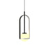 Accord Lighting - One Light Pendant - Strap - Organic White- Union Lighting Luminaires Decor