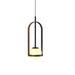 Accord Lighting - One Light Pendant - Strap - Organic Grey- Union Lighting Luminaires Decor