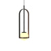 Accord Lighting - One Light Pendant - Strap - American Walnut- Union Lighting Luminaires Decor