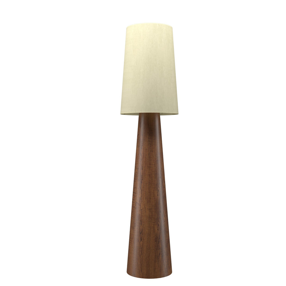 Accord Lighting - One Light Floor Lamp - Balloon - Imbuia- Union Lighting Luminaires Decor
