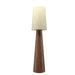 Accord Lighting - One Light Floor Lamp - Balloon - Imbuia- Union Lighting Luminaires Decor
