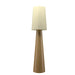 Accord Lighting - One Light Floor Lamp - Balloon - Louro Freijo- Union Lighting Luminaires Decor
