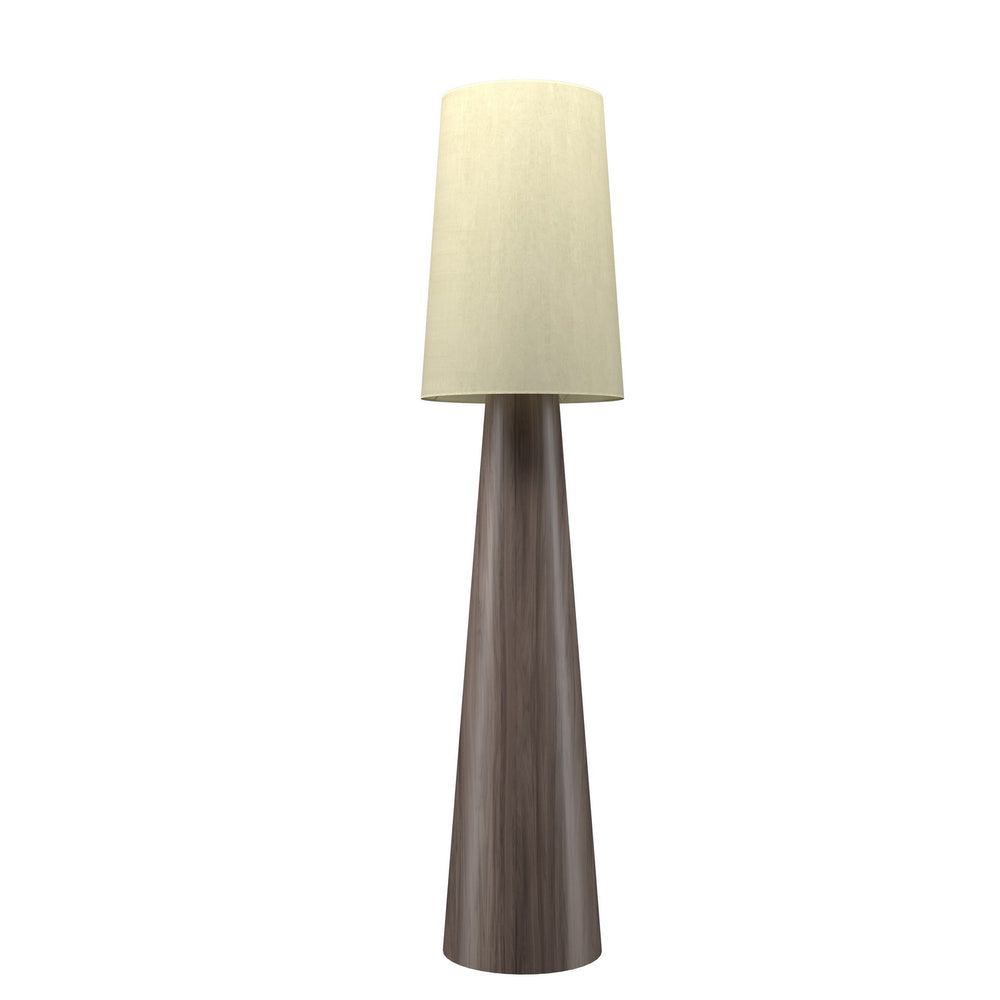 Accord Lighting - One Light Floor Lamp - Balloon - American Walnut- Union Lighting Luminaires Decor