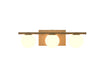Accord Lighting - Three Light Wall Lamp - Sfera - Sand- Union Lighting Luminaires Decor