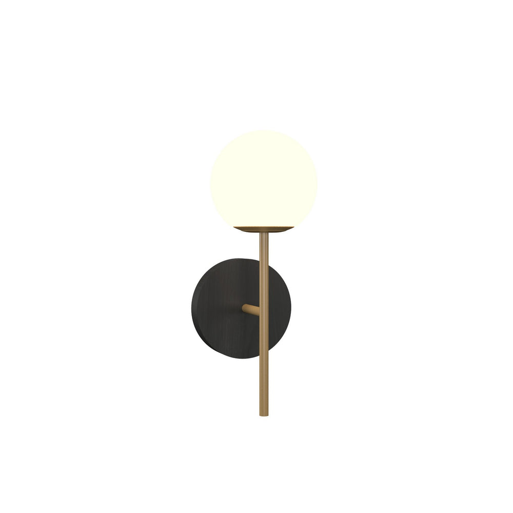Accord Lighting - One Light Wall Lamp - Sfera - Charcoal- Union Lighting Luminaires Decor