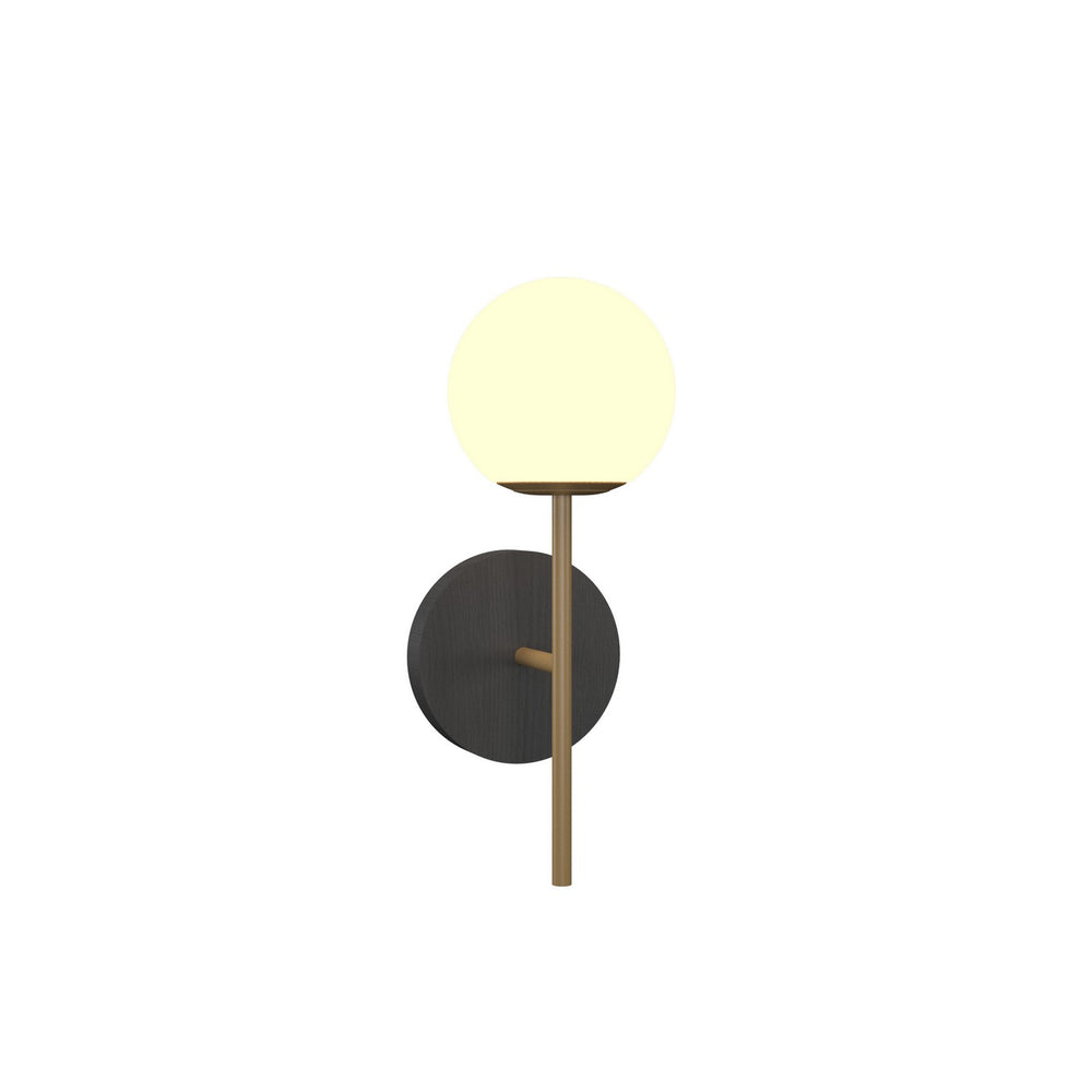 Accord Lighting - One Light Wall Lamp - Sfera - Organic Grey- Union Lighting Luminaires Decor