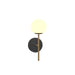 Accord Lighting - One Light Wall Lamp - Sfera - Organic Grey- Union Lighting Luminaires Decor
