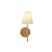 Accord Lighting - One Light Wall Lamp - Conic - Teak- Union Lighting Luminaires Decor