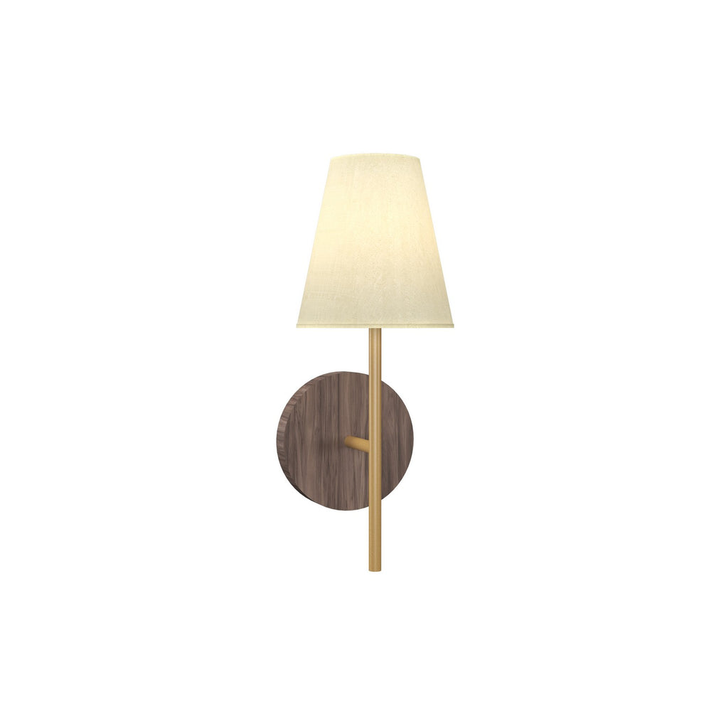 Accord Lighting - One Light Wall Lamp - Conic - American Walnut- Union Lighting Luminaires Decor
