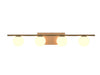 Accord Lighting - Four Light Wall Lamp - Sfera - Maple- Union Lighting Luminaires Decor