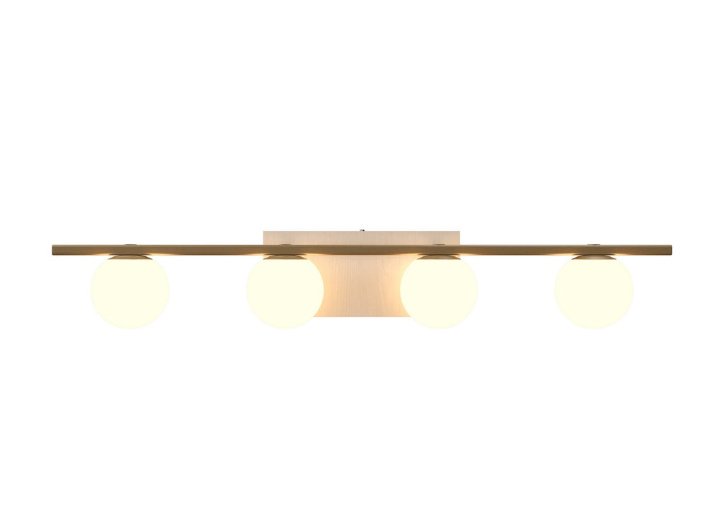 Accord Lighting - Four Light Wall Lamp - Sfera - Organic White- Union Lighting Luminaires Decor