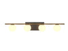 Accord Lighting - Four Light Wall Lamp - Sfera - Organic Grey- Union Lighting Luminaires Decor