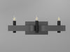 Accord Lighting - Three Light Wall Lamp - Flow - Organic Grey- Union Lighting Luminaires Decor