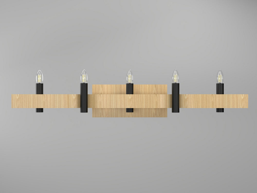 Accord Lighting - Four Light Wall Lamp - Flow - Sand- Union Lighting Luminaires Decor