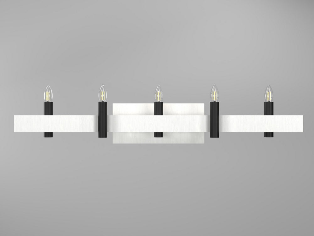 Accord Lighting - Four Light Wall Lamp - Flow - Organic White- Union Lighting Luminaires Decor