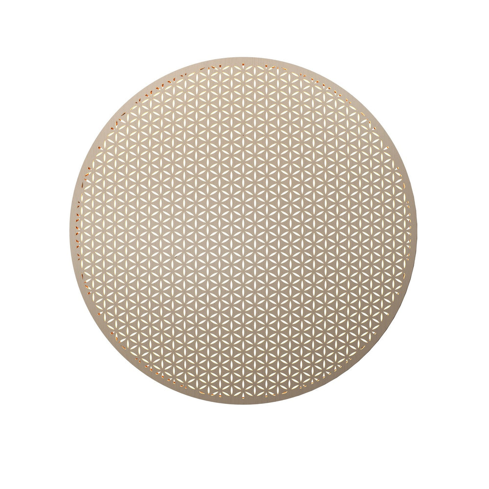 Accord Lighting - Three Light Wall Lamp - Harmony - Organic Cappuccino- Union Lighting Luminaires Decor